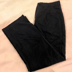 GAP wide leg black dress pant